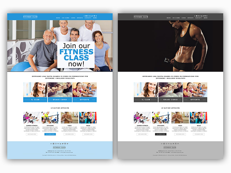 Sito Webbag Template Palestra Fitness 02